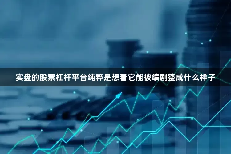 实盘的股票杠杆平台纯粹是想看它能被编剧整成什么样子